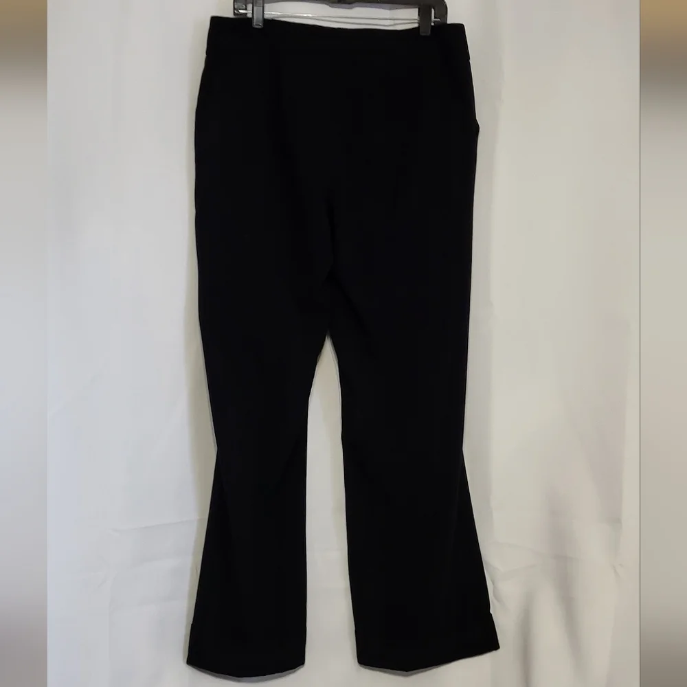 Investments Women's Black High Waisted Cuffed Slack/Dress Pants Size 14R 🐈